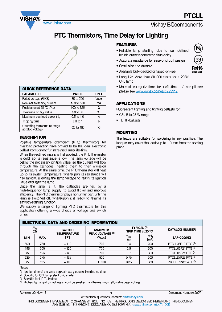 PTCLL07P261VTE_9028543.PDF Datasheet