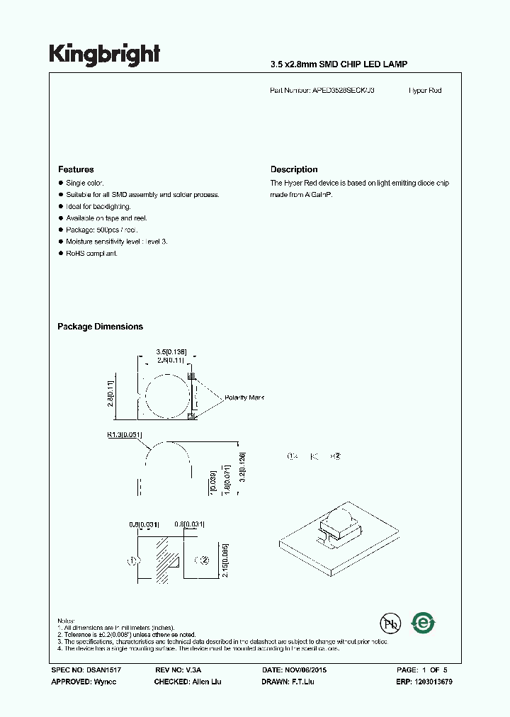 APED3528SECK-J3_9031487.PDF Datasheet