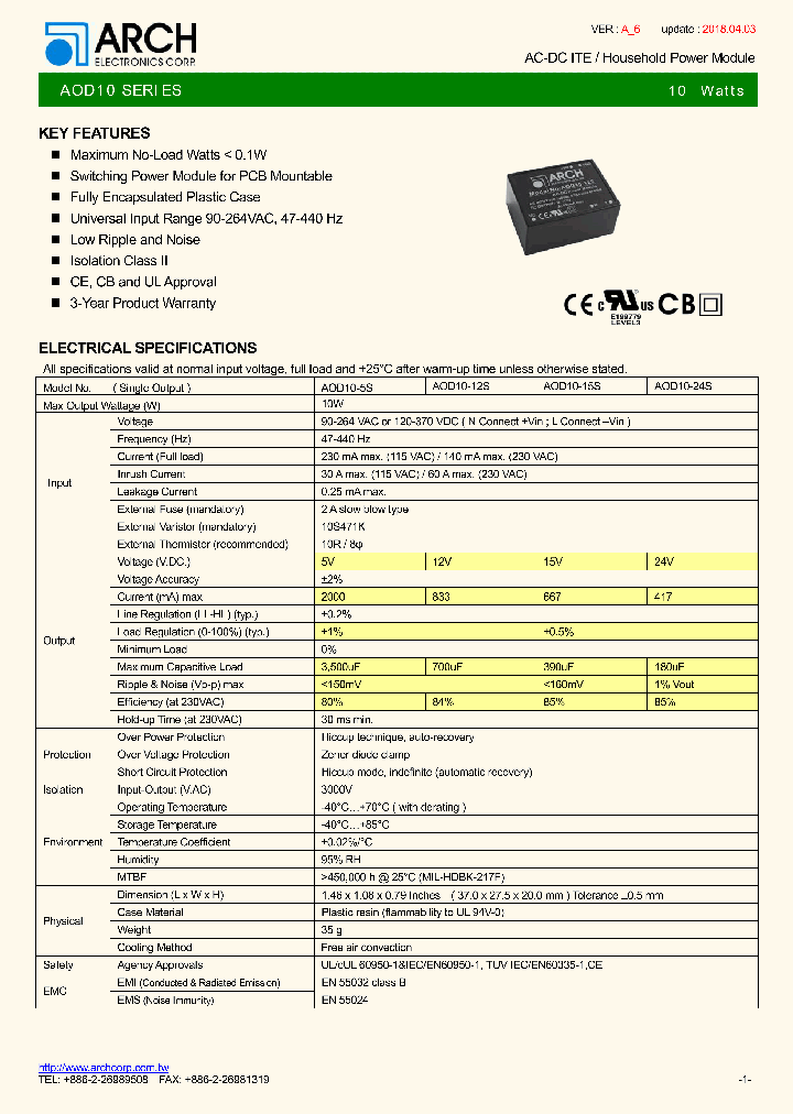 AOD10_9062630.PDF Datasheet