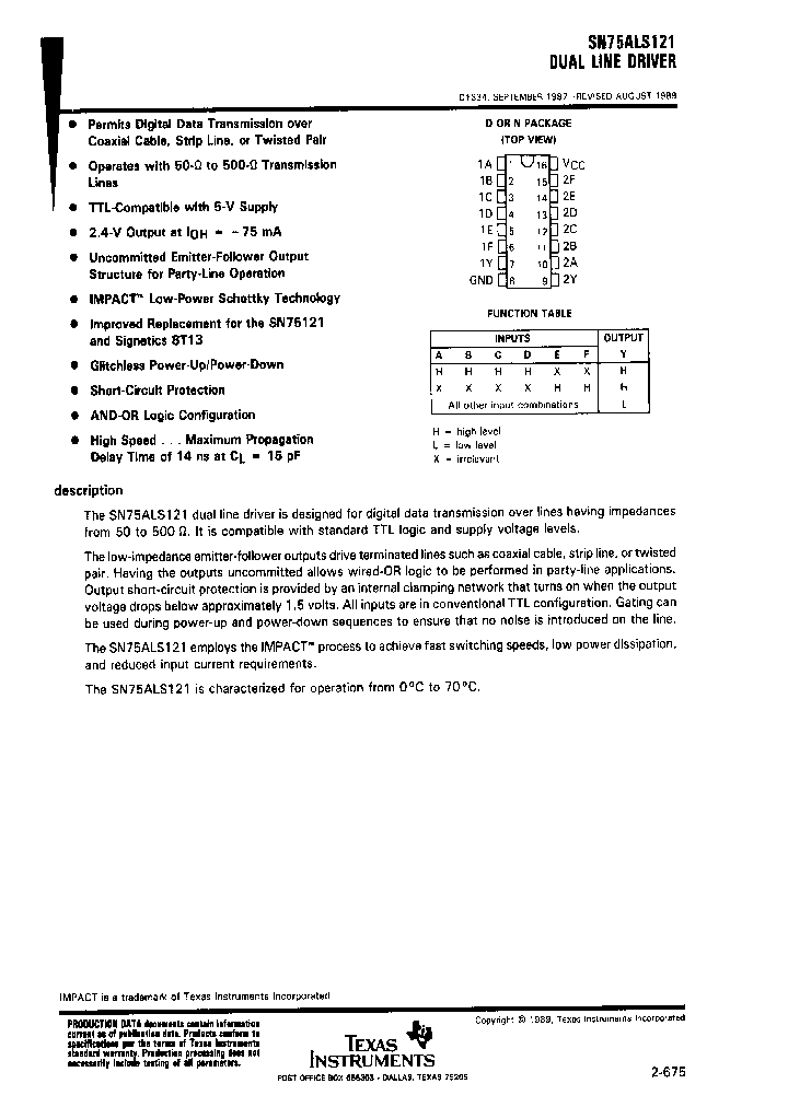 SN75ALS121_9078836.PDF Datasheet