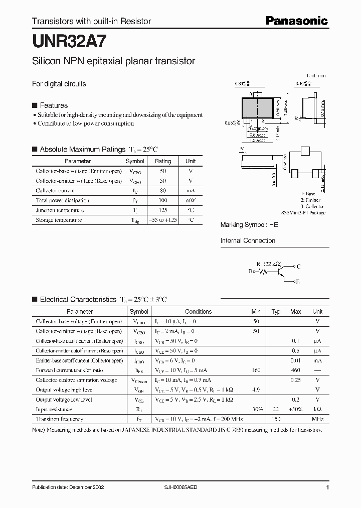 UNR32A7_9096250.PDF Datasheet