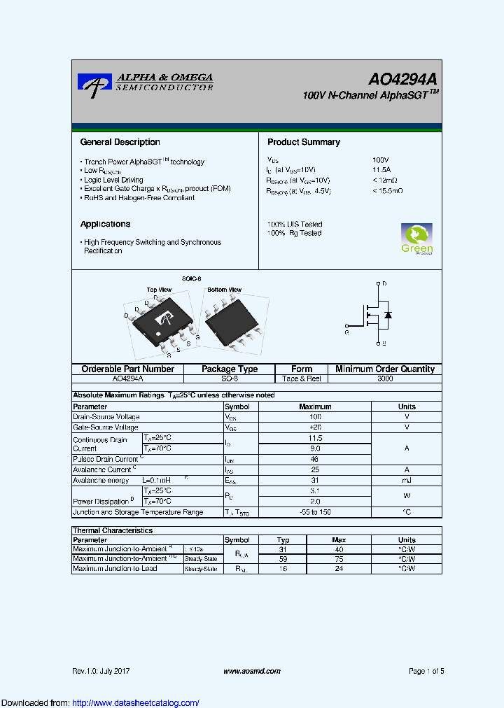 AO4294A_9120170.PDF Datasheet